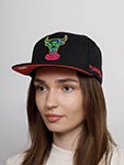 Бейсболка MITCHELL NESS арт. 6HSFSH21324-CBUBLCK Chicago Bulls NBA (черный)